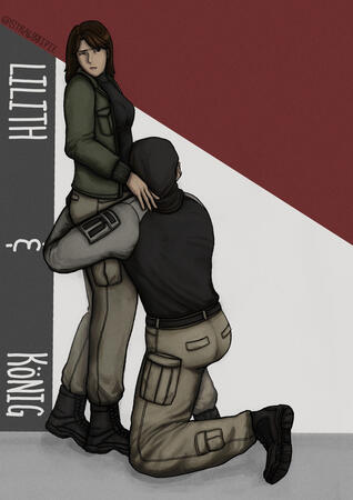 KÖNIG &amp; LILITH: Activistion&#39;s character and artist&#39;s oc